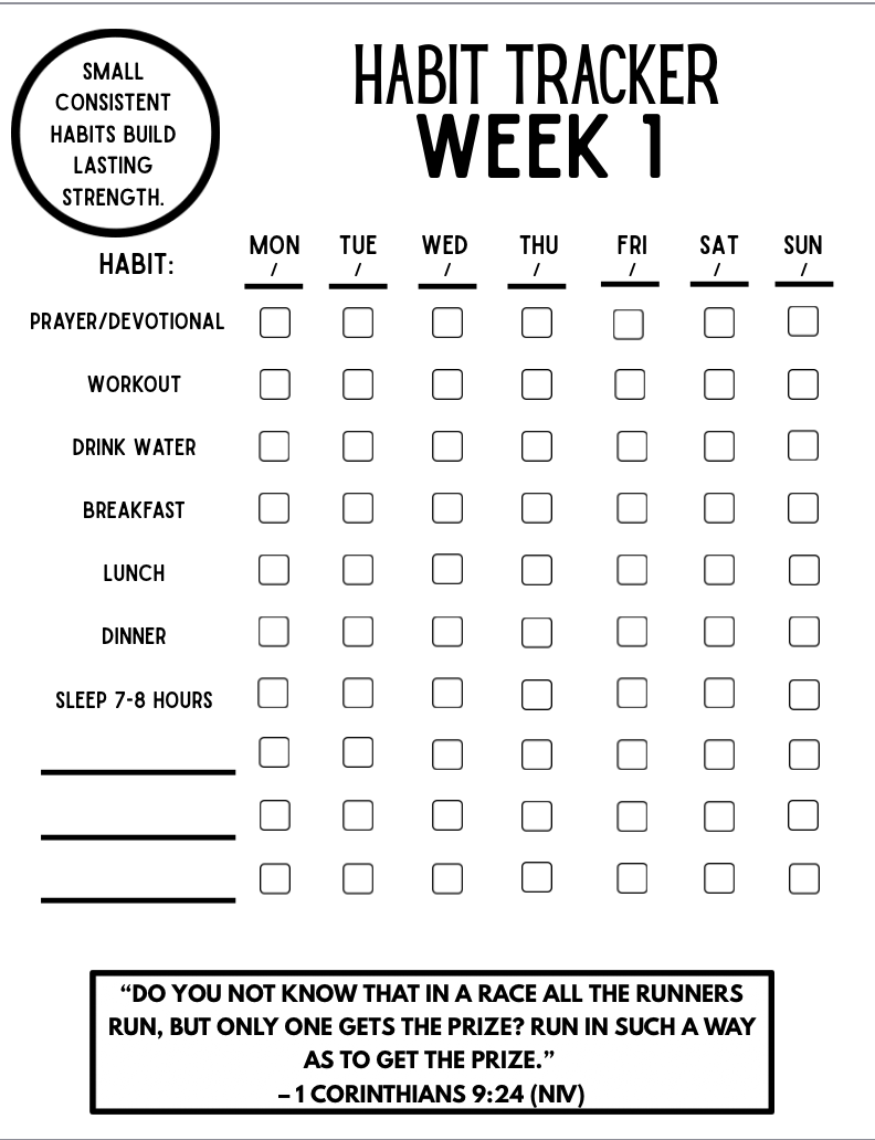 Steward the Temple: A-12 Week Faith & Fitness Journal